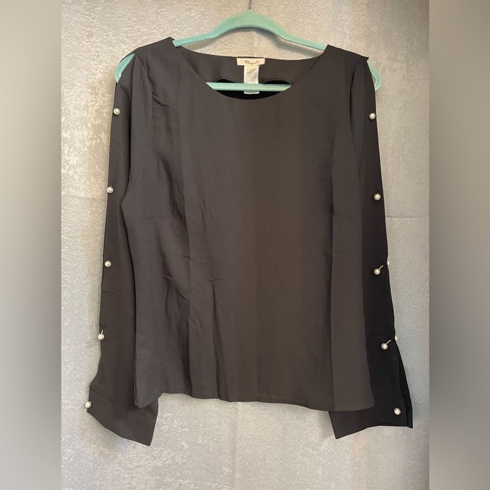 Women’s formal pearl blouse